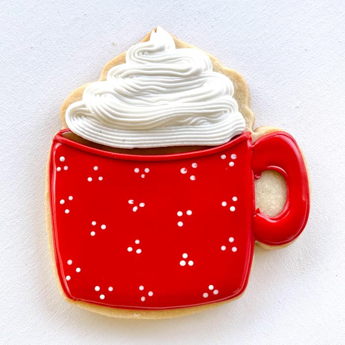 How to Decorate a Hot Cocoa Mug Cookie