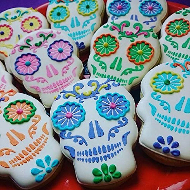 Day of the Dead (Dia de los Muertos) Skull Cookie Cutter