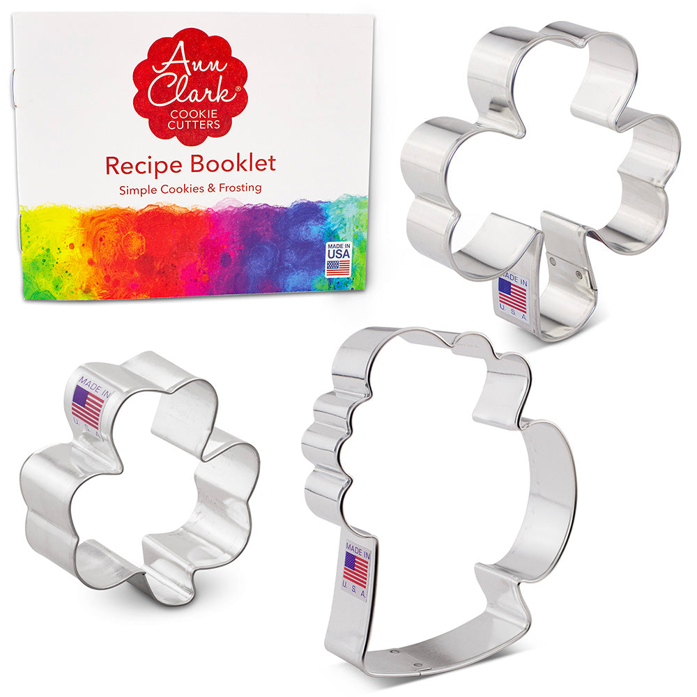 St. Patrick's Day Cookie Cutter 3 pc. Set