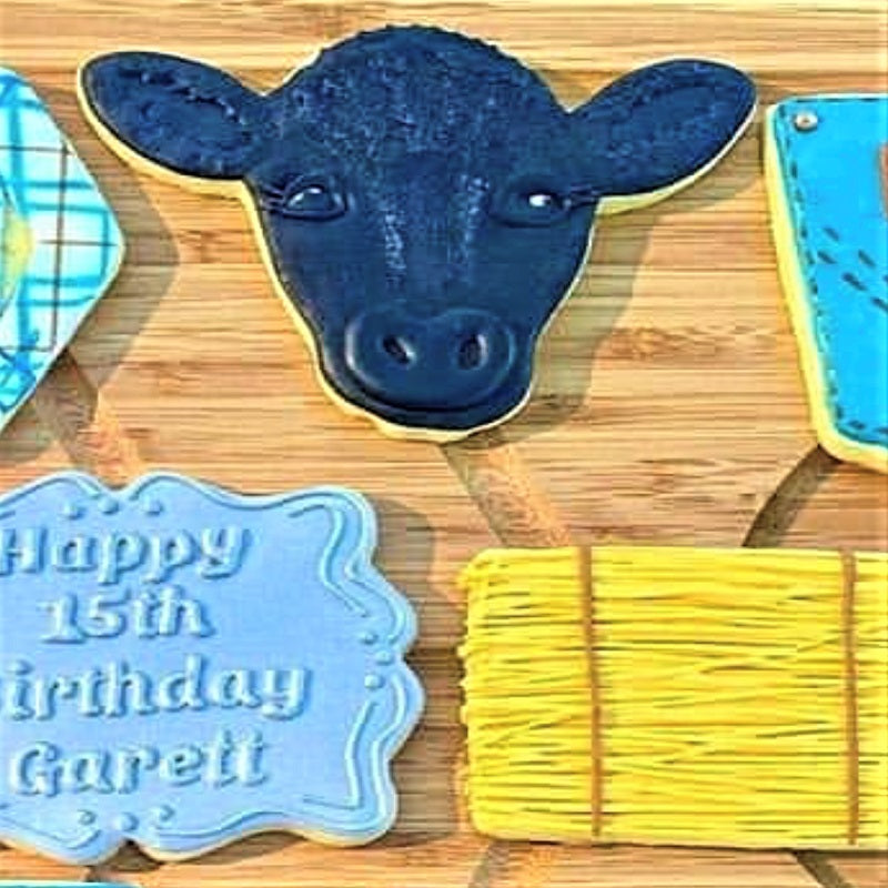 Cute Cow Face Cookie Cutter