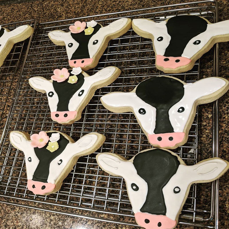 Cute Cow Face Cookie Cutter