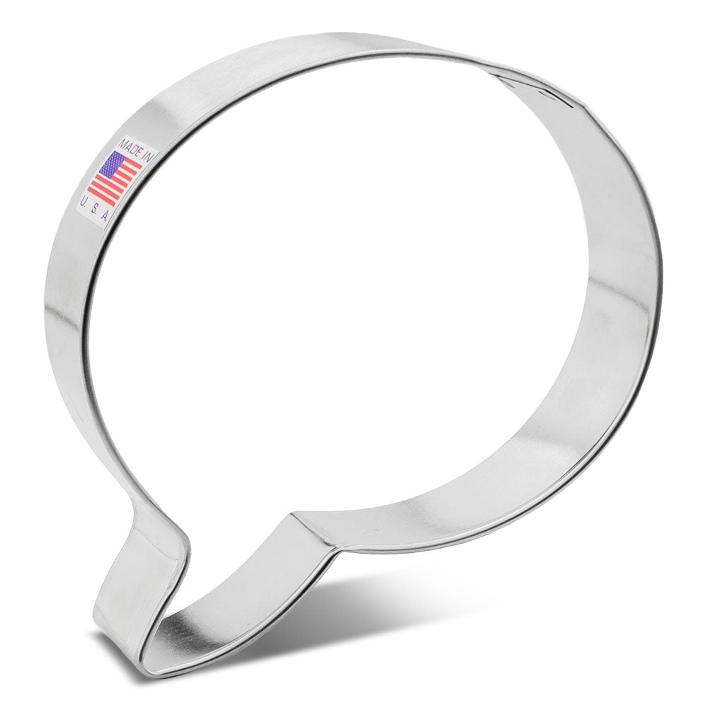 Speech Bubble (From the Vault) Cookie Cutter, 4.5"