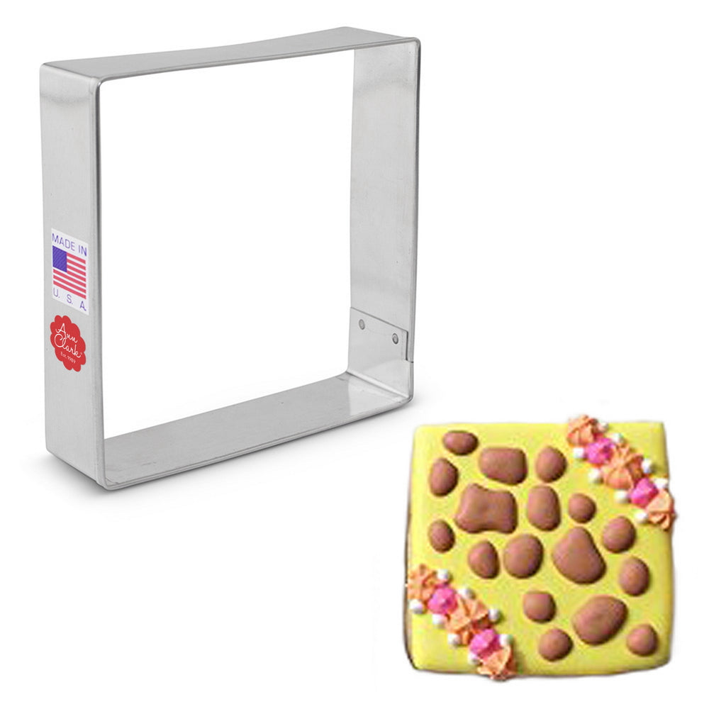 Square Cookie Cutter, 3.5"