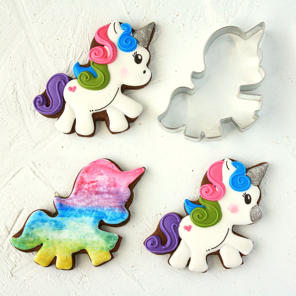 Cute Unicorn Cookie Cutter