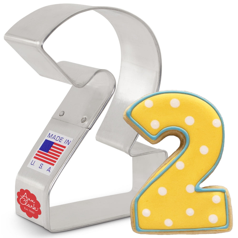 Number 2 Cookie Cutter
