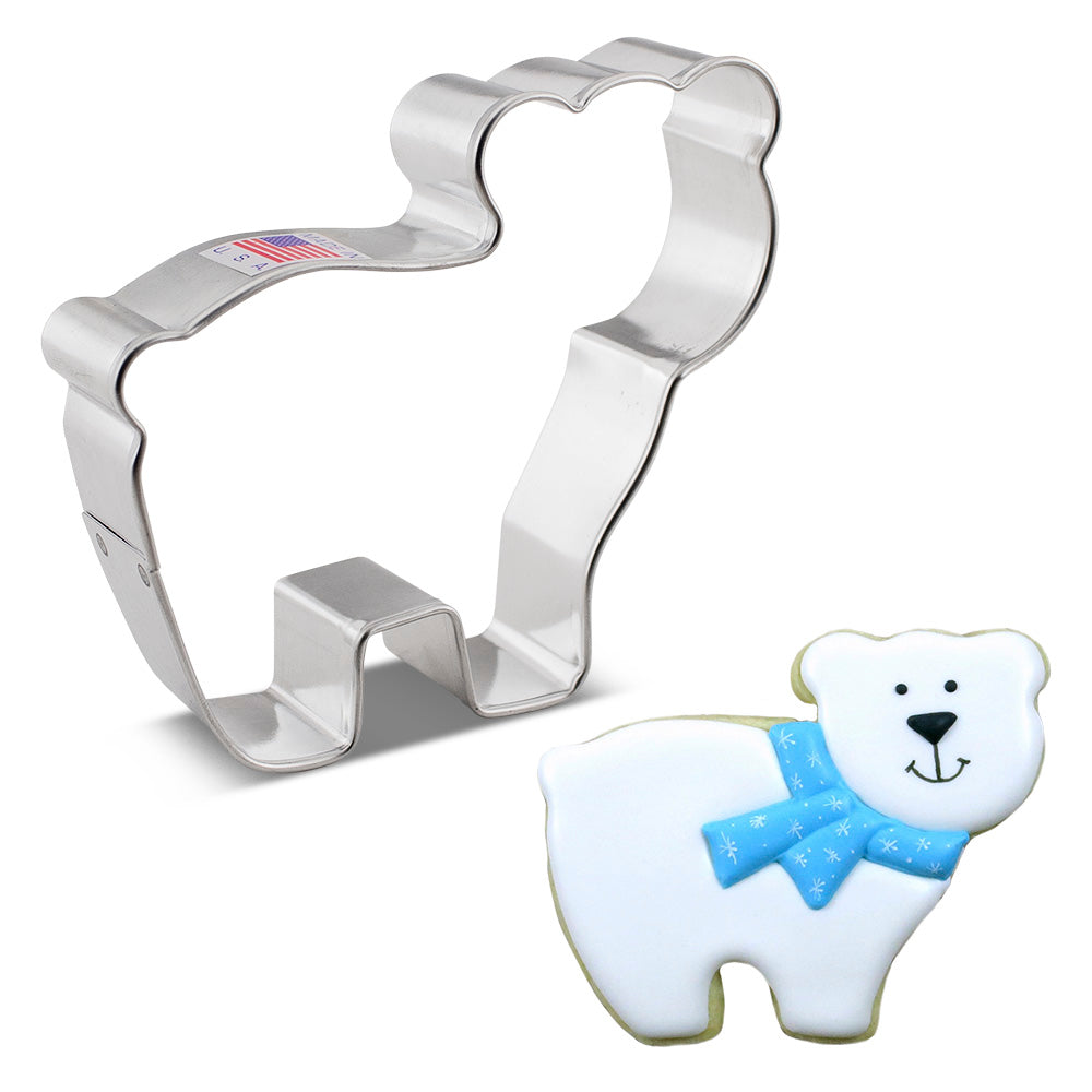 Cute Bear Cookie Cutter, 3.63"