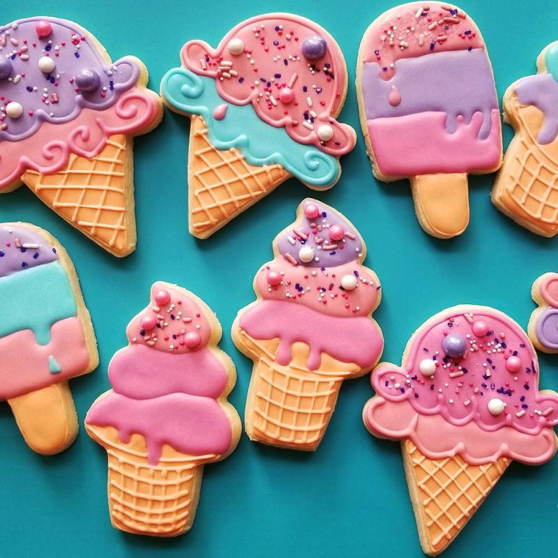 Soft Serve Ice Cream Cookie Cutter