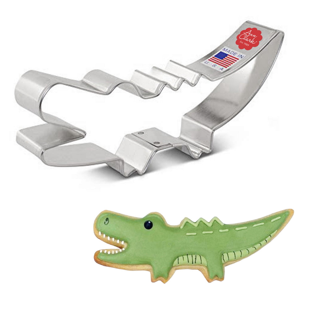 Ann Clark Cookie Cutters Leuke krokodillenkoekjessnijder, 12,7 cm Ann Clark Cookie Cutters Leuke krokodillenkoekjessnijder, 12,7 cm