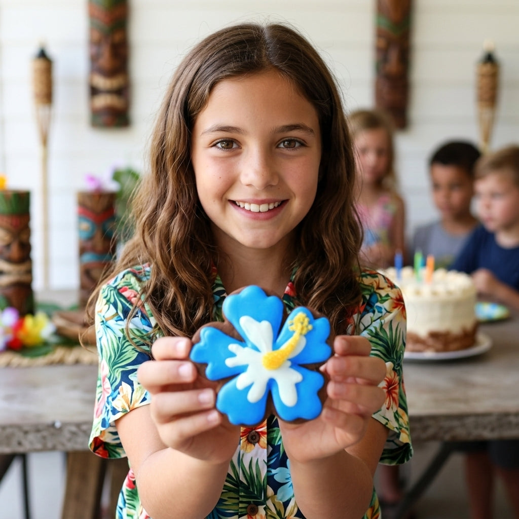 CraftA 花梨瘤 LilaLoa's Luau Flower Cookie Cutter | Ann Clark