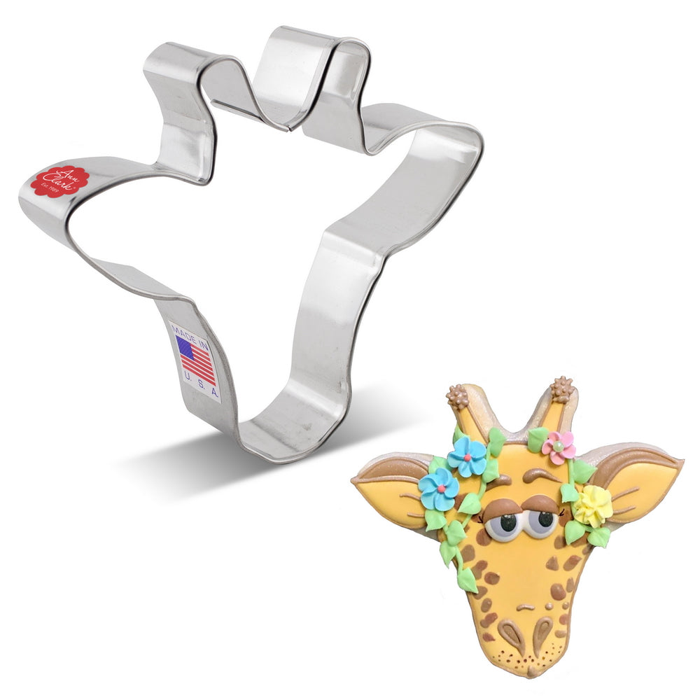 Ann Clark Giraffe Cookie Cutter, Large 4-3/4 Made in USA Ann Clark Giraffe Cookie Cutter, Large 4-3/4 Made in USA