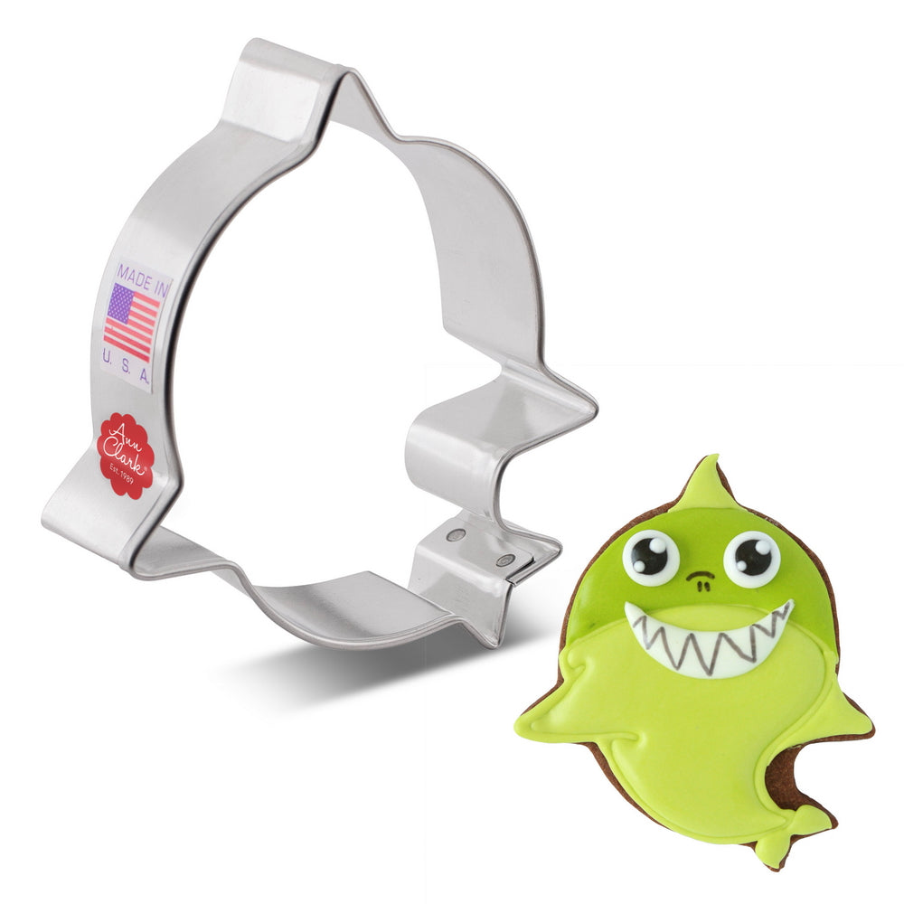 Little Shark Cookie Cutter, 3.75"
