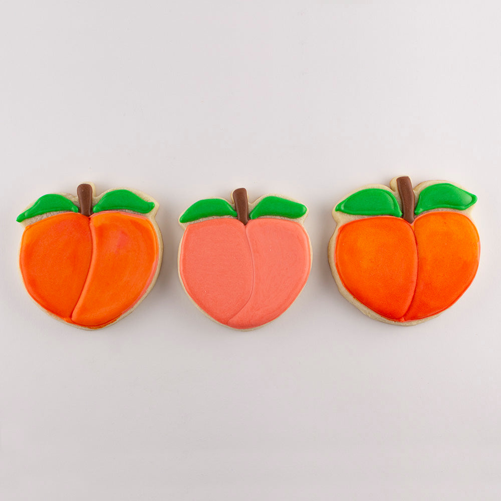 Peach Cookie Cutter, 3.25"