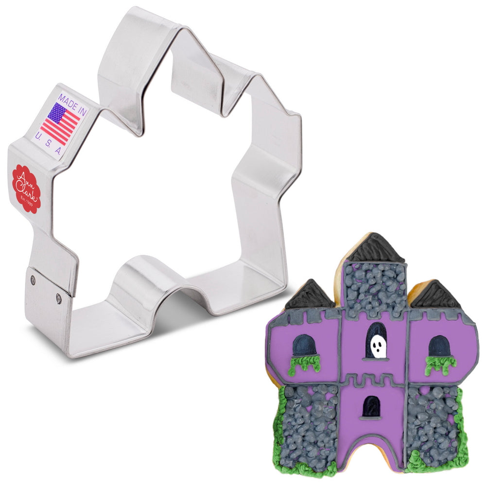 Haunted House/Castle Cookie Cutter, 3.5"