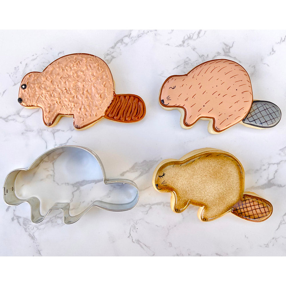 Beaver Cookie Cutter, 4"