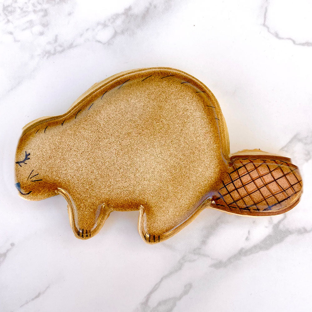Beaver Cookie Cutter, 4"