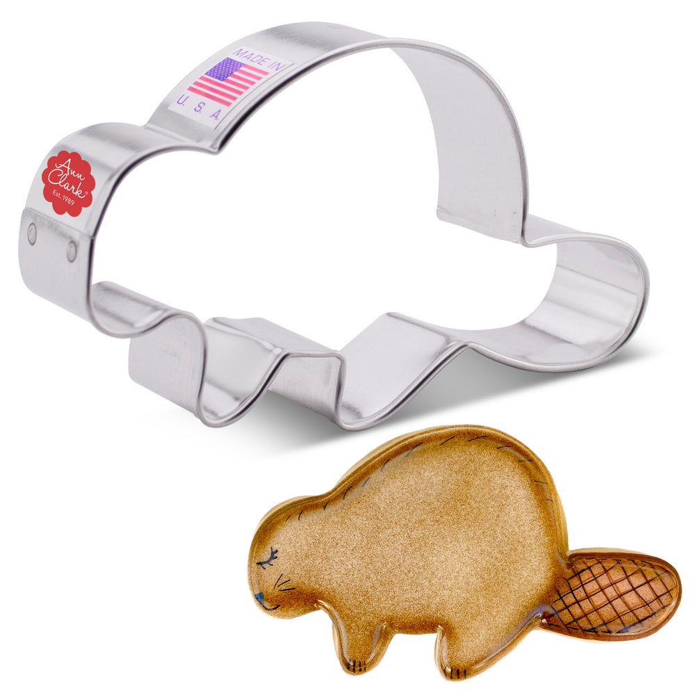 Beaver Cookie Cutter, 4"