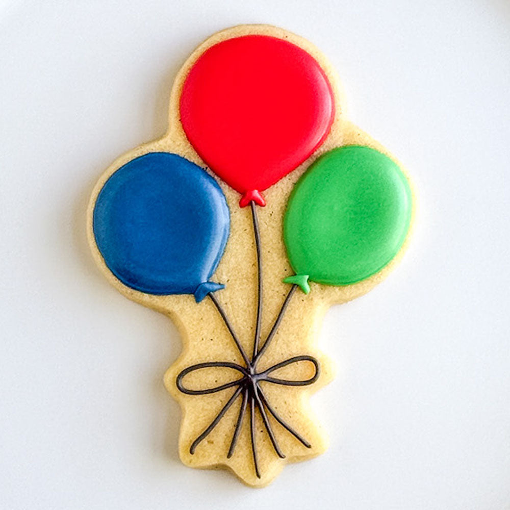 Bunch of Balloons Cookie Cutter, 3.8"