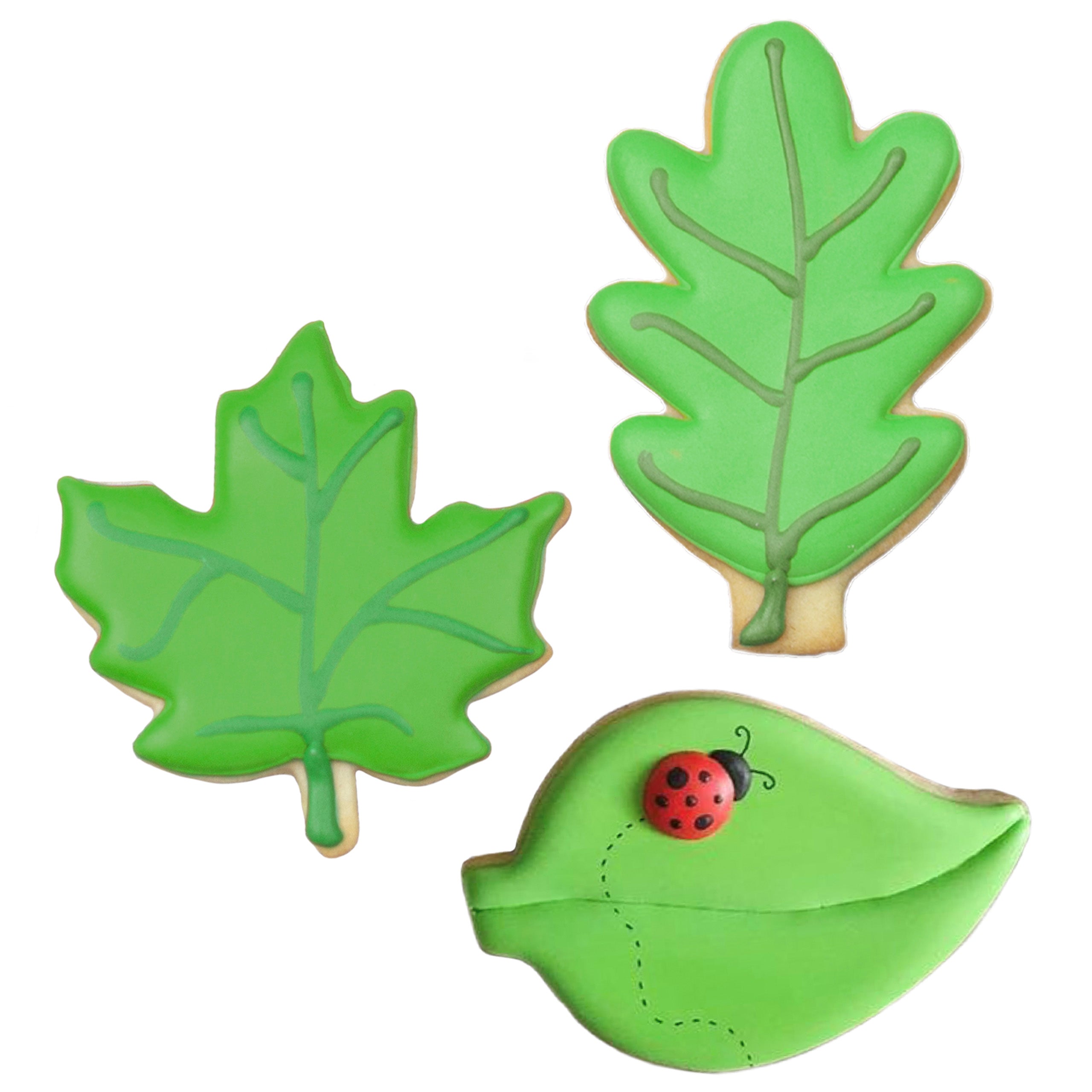 Fall Leaves Cookie Cutters 3-Pc Set