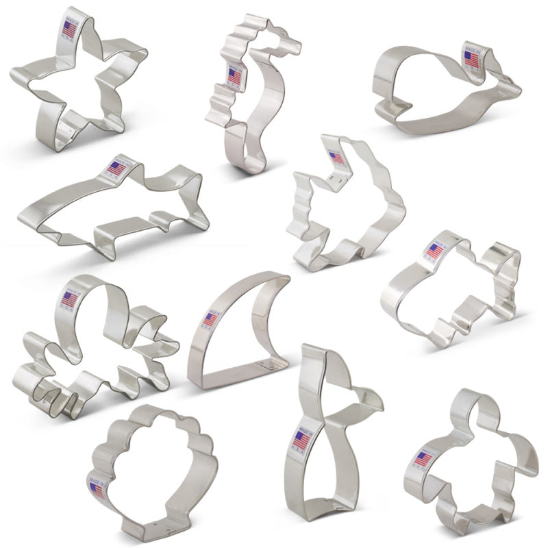 Under the Sea Cookie Cutters 11 pc Set
