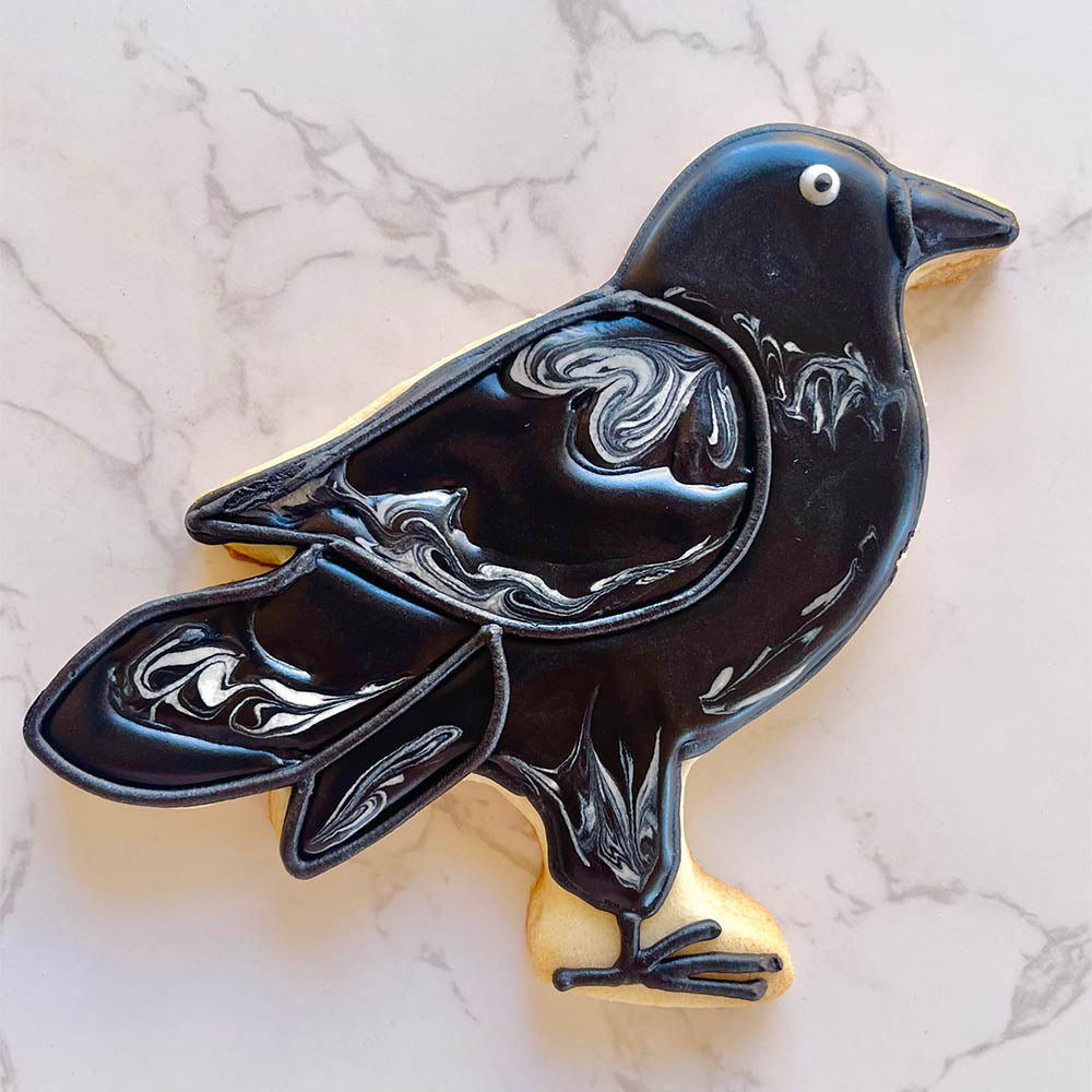 Crow Cookie Cutter, 4.15"