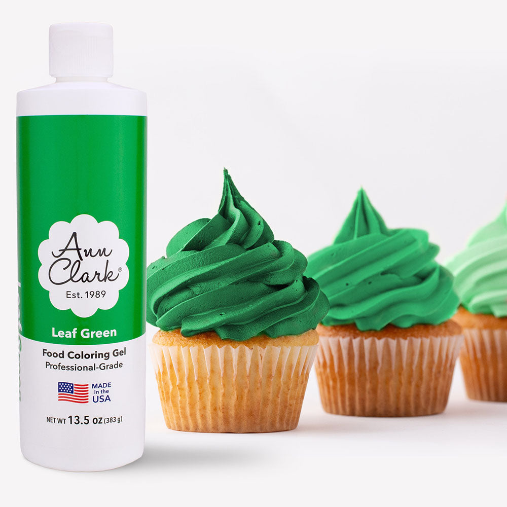 Ann Clark Leaf Green Food Coloring Gel, Extra Large 13.5 oz. Bottle