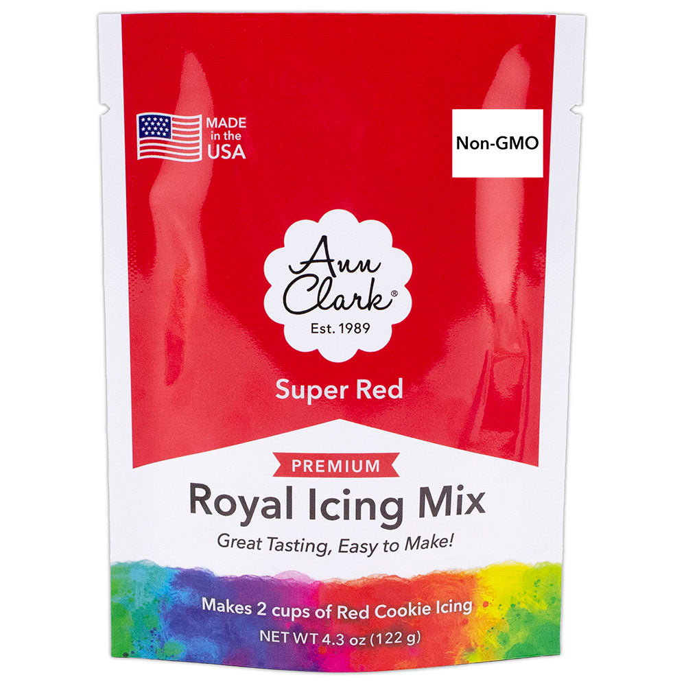 Ann Clark Instant Royal Icing Mix, Red