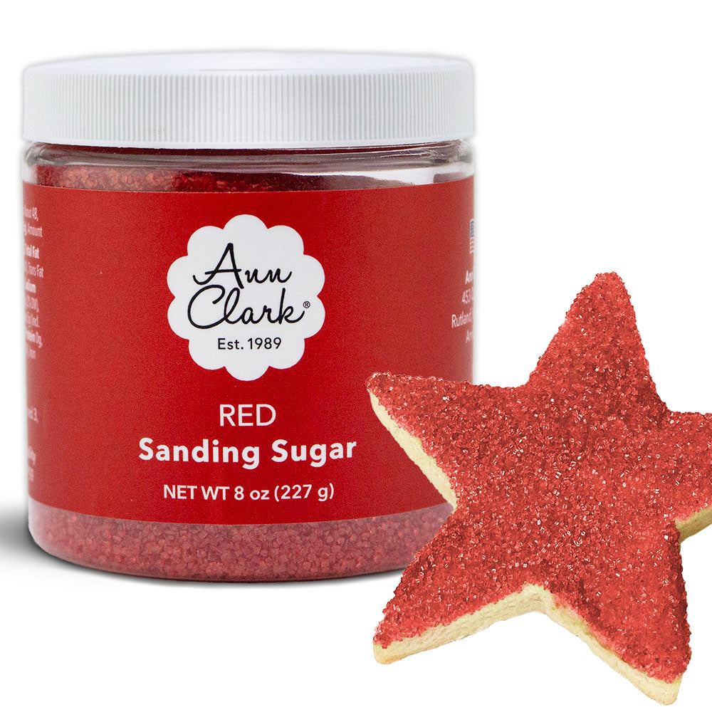 砂糖ページ Ann Clark Red Sanding Sugar
