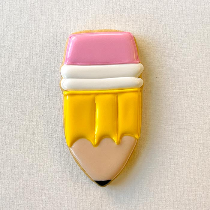 How to Decorate a Pencil Sugar Cookie