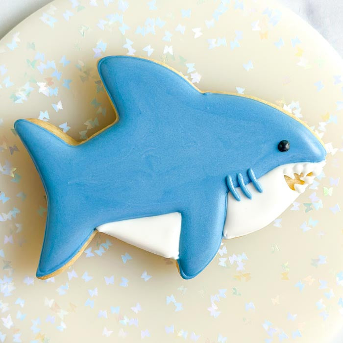 How to Decorate Baby Shark Cookies
