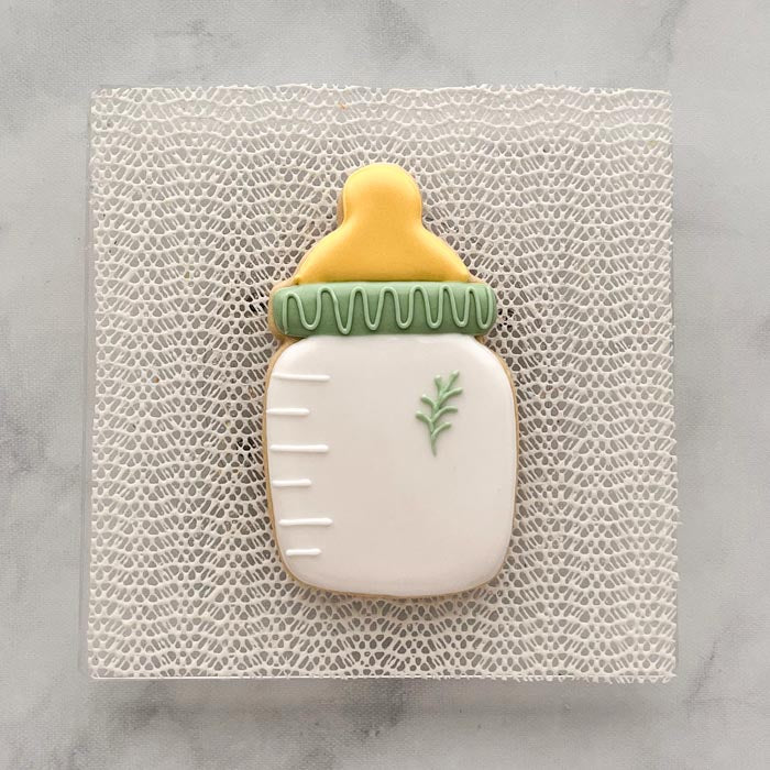 How to Decorate a Baby Bottle Sugar Cookie