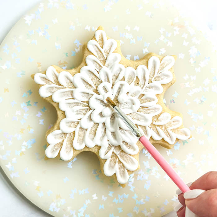 Brush Embroidery Snowflake Tutorial