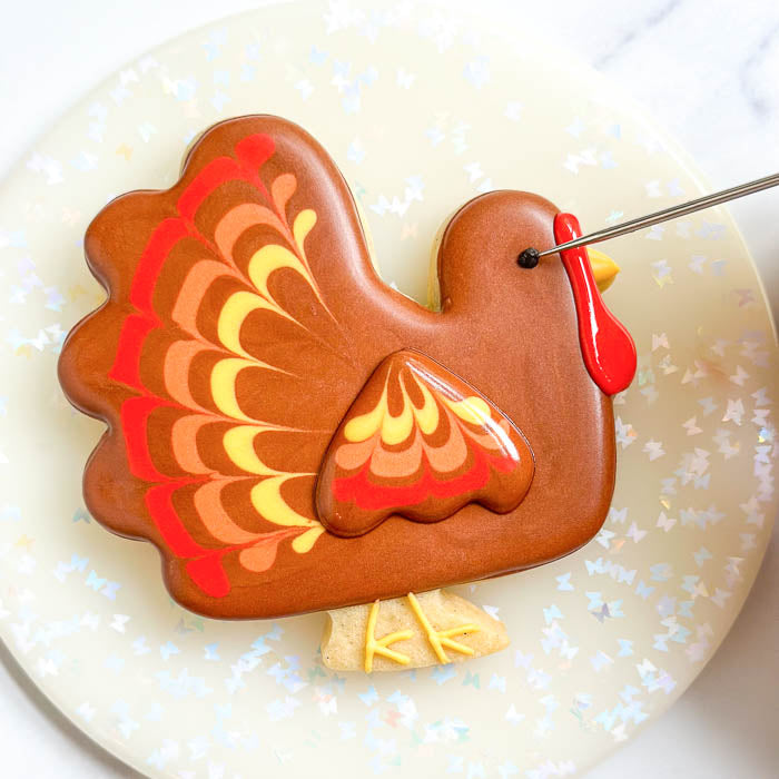 How to Decorate a Turkey Cookie