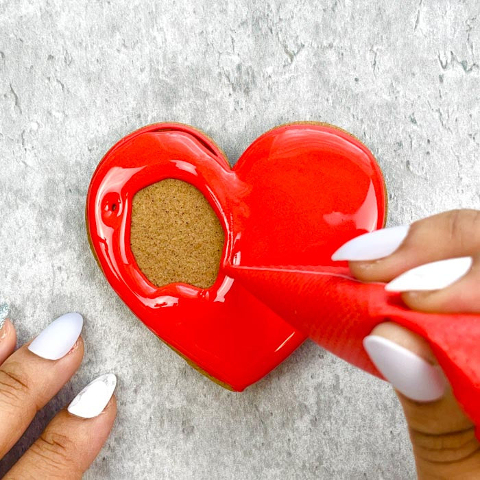 How to Decorate a Heart Cookie