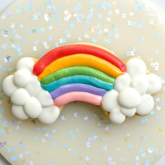 How to Decorate a Rainbow Cookie
