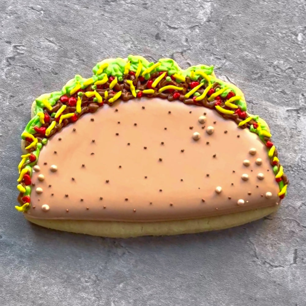 How to Decorate a Taco Cookie