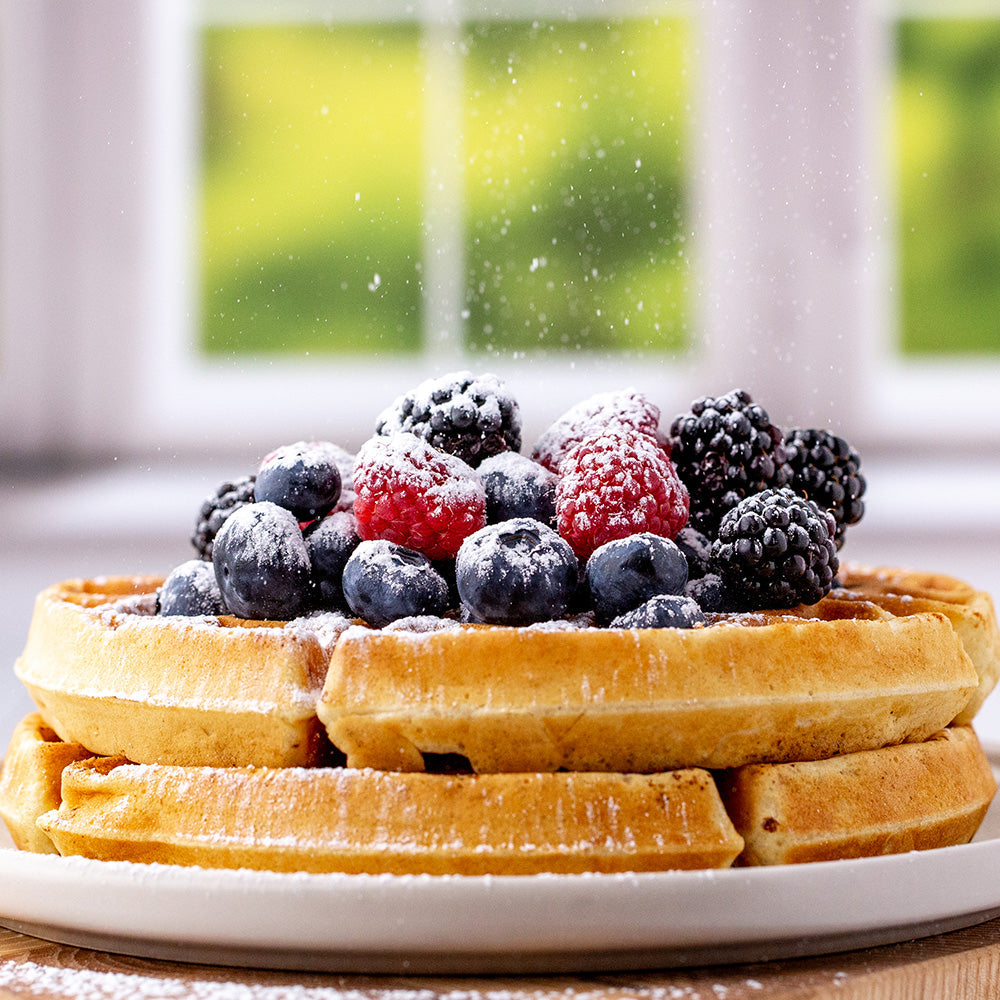 Malted Milk Waffles