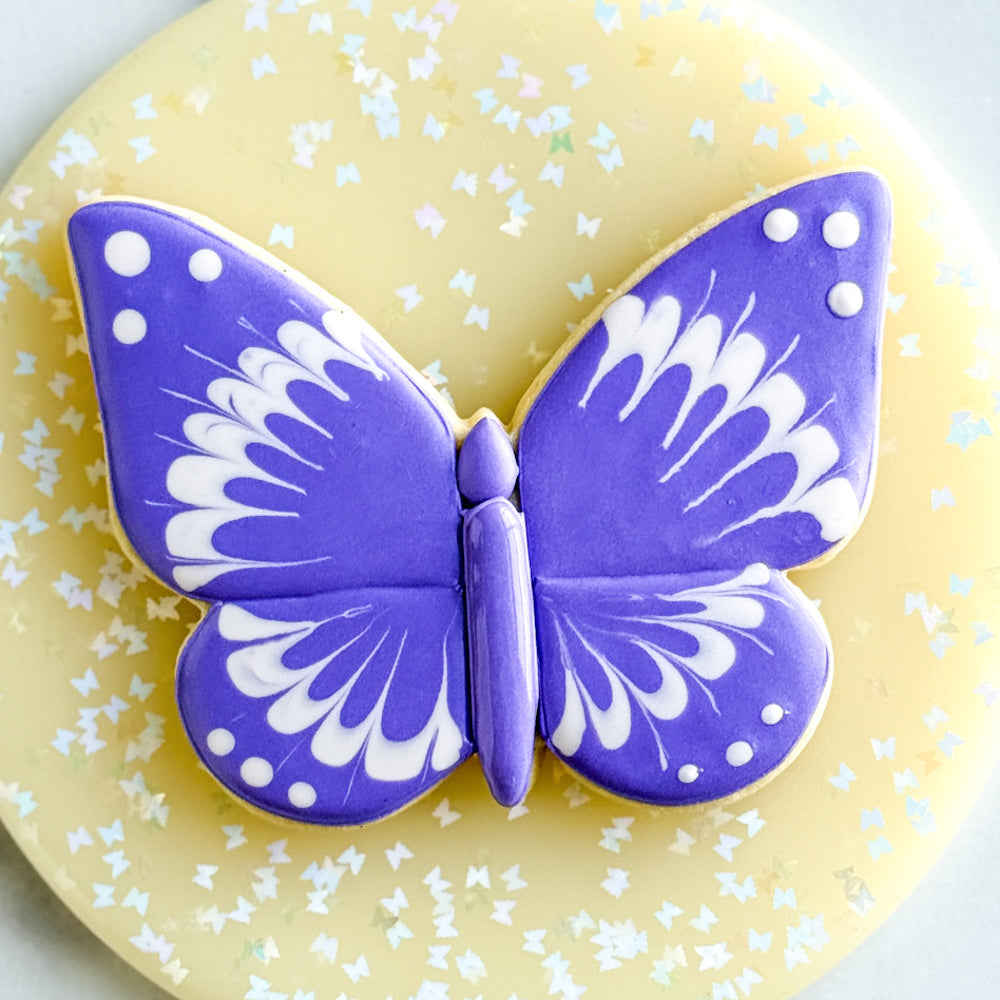 Butterfly sugar cookie
