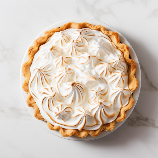 Meringue Topping made with Ann Clark Premium Meringue Powder