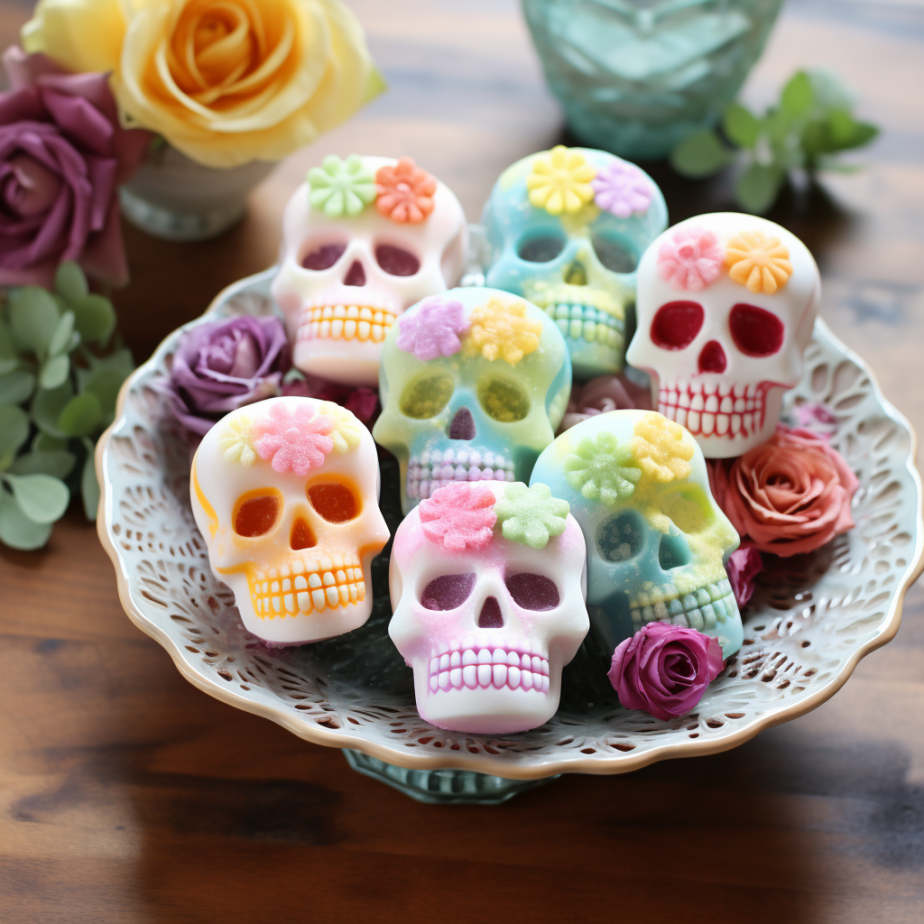 Sugar Skulls for Dia de los Muertos