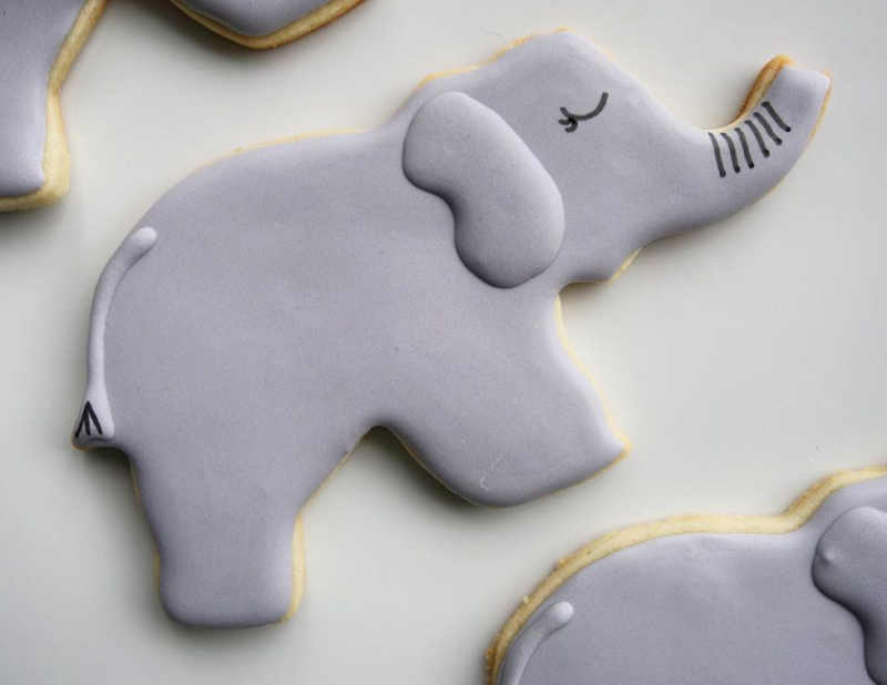 Elephant Cookie Cutter, 5"