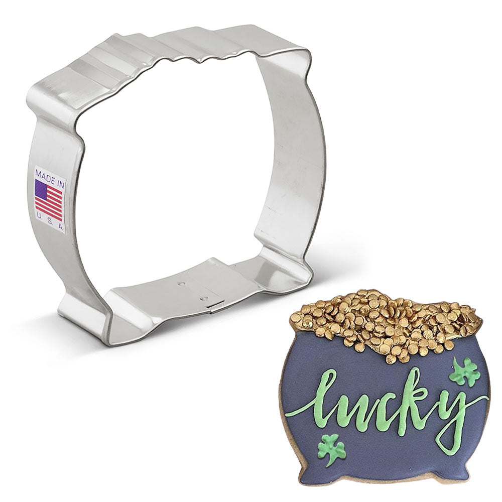 Pot of Gold / Witch's Cauldron Cookie Cutter