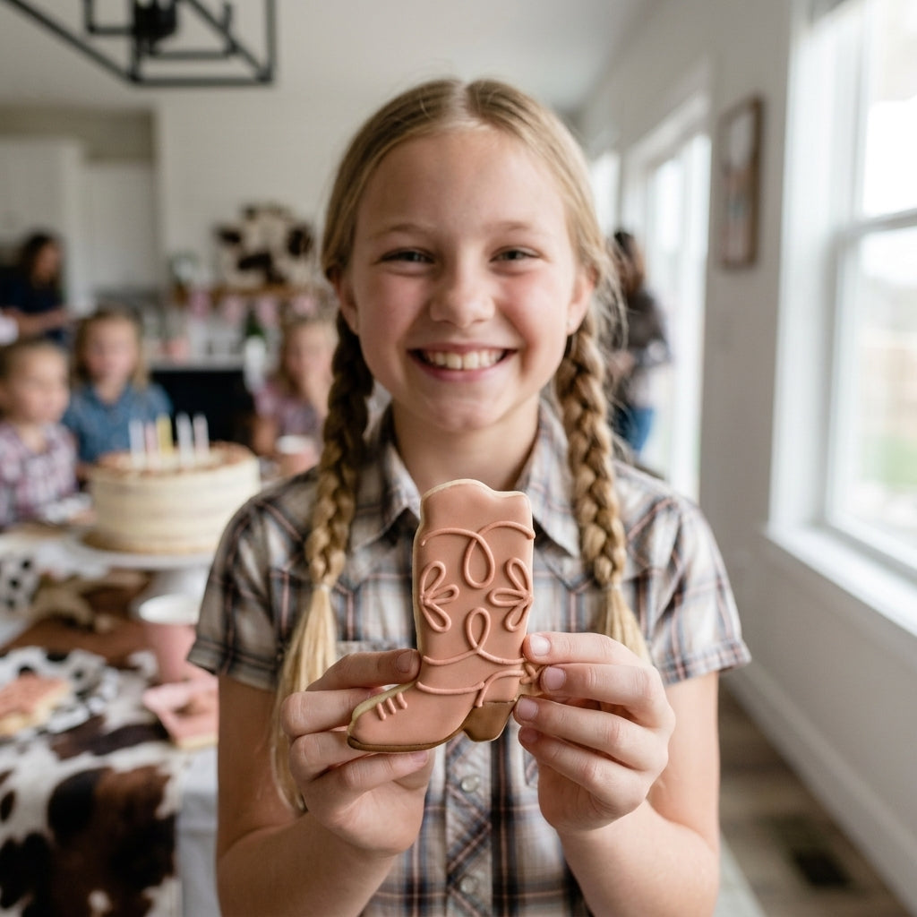 Cowboy Boot Cookie Cutter