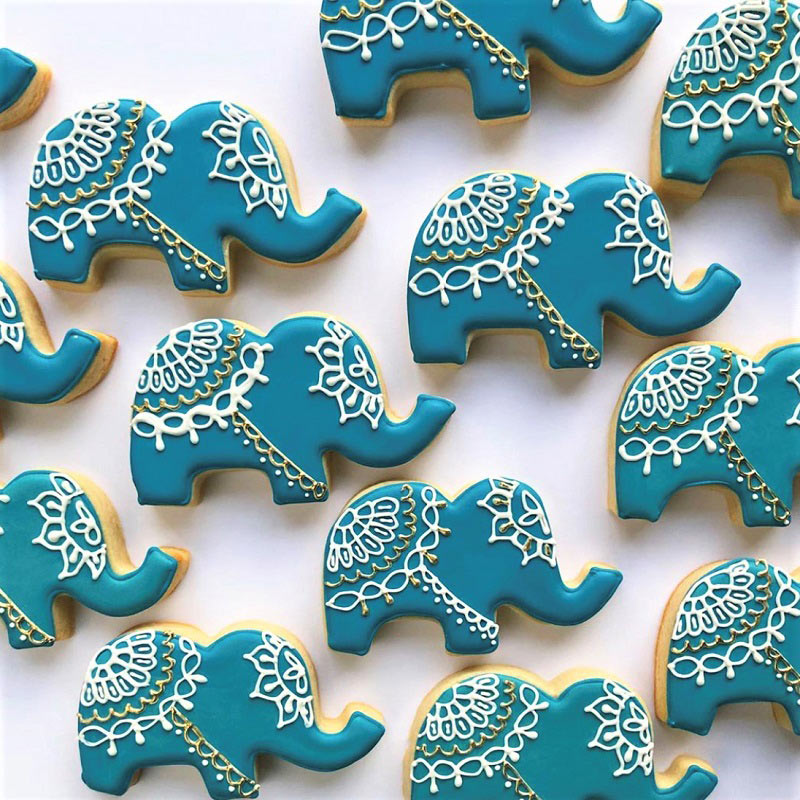 Cute Elephant Cookie Cutter