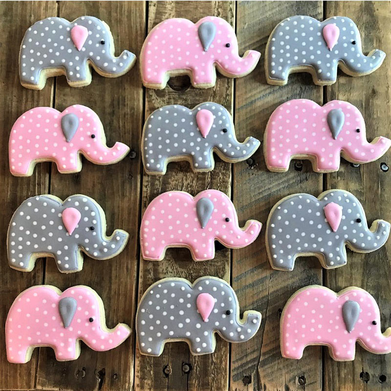 Cute Elephant Cookie Cutter