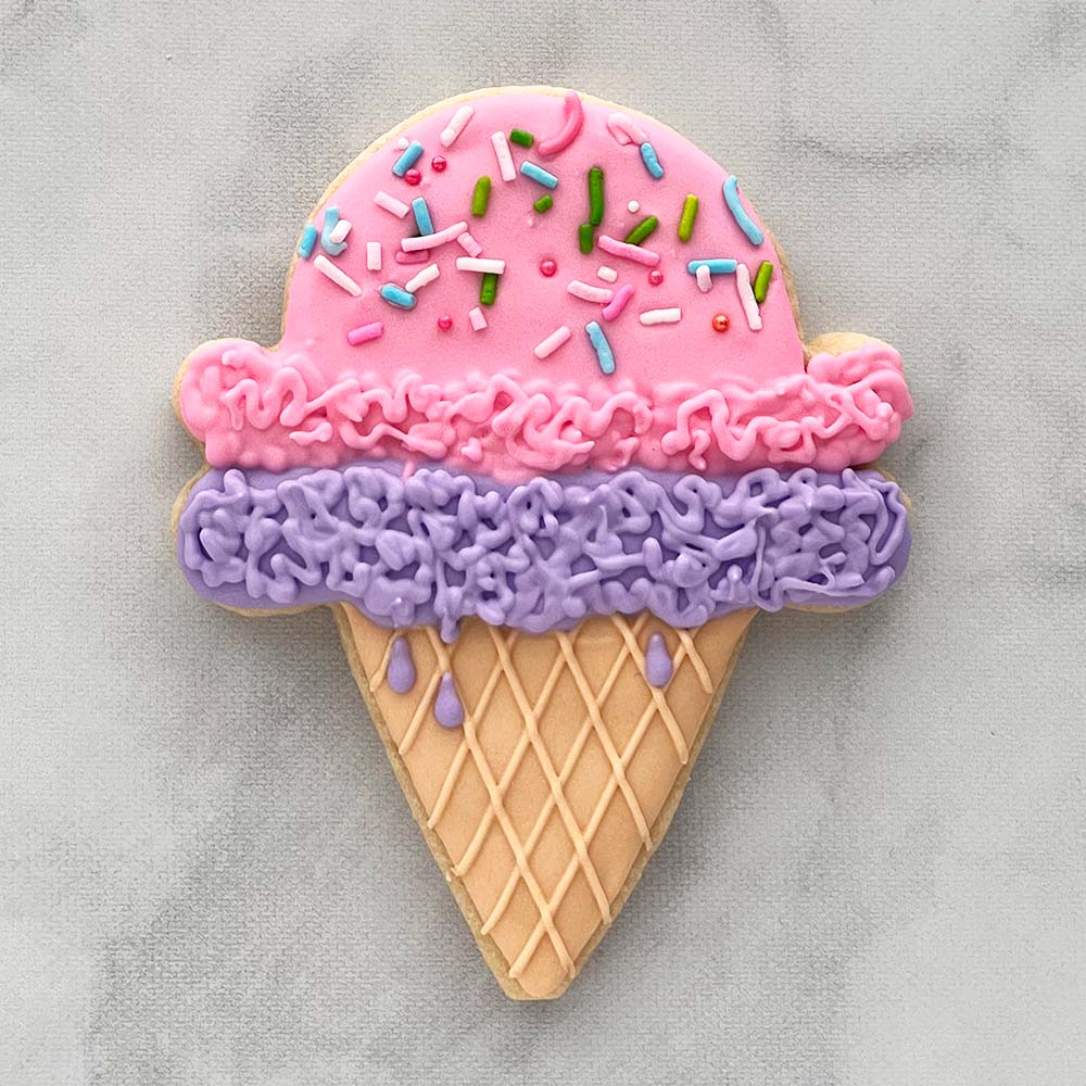 Ice Cream Cone Cookie Cutter