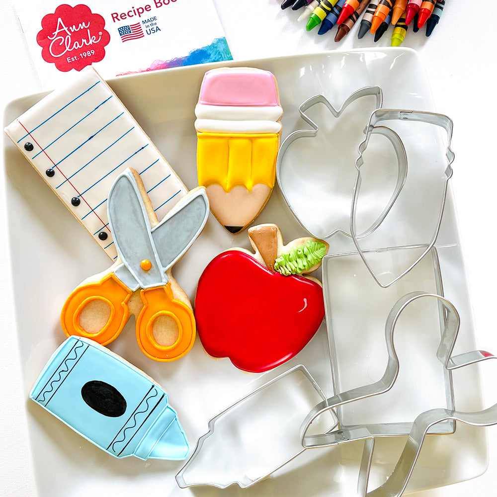 Back to School Cookie Cutter 5 pc set Ann Clark