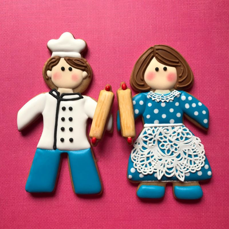 CookieCon Girl Paper Doll Cookie Cutter