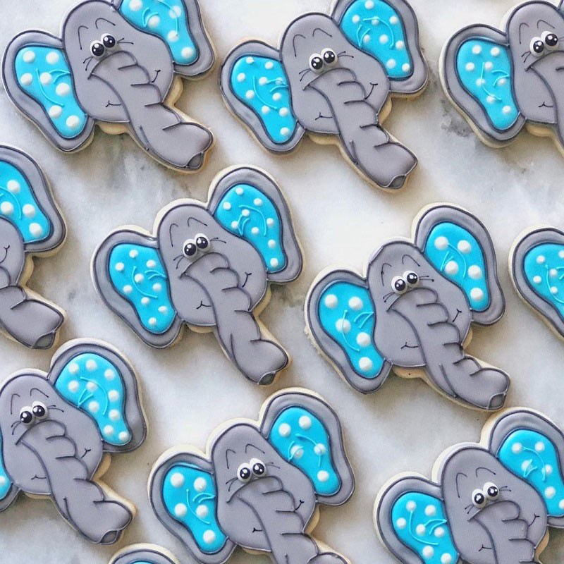 Elephant Face Cookie Cutter