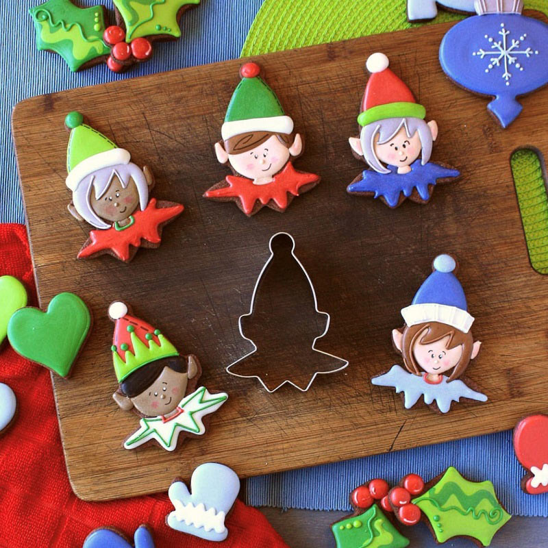 Elf Face Cookie Cutter