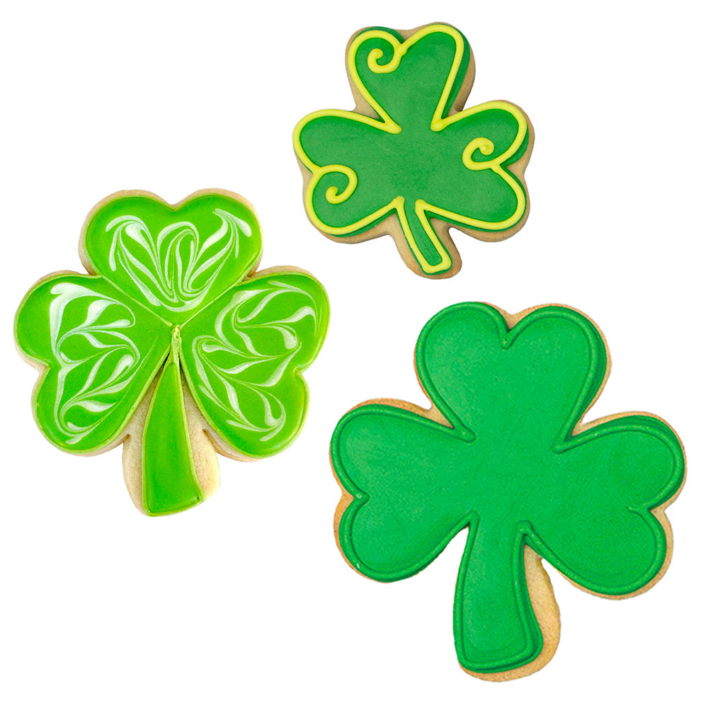 Shamrock Cookie Cutter 3 pc Set